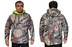 Мужская камуфляжная толстовка кенгуру Mossy Oak – инновационный дизайн Realtree для охоты, рыбалки, армии, страйкбола и твоего стиля