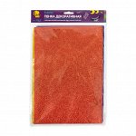 &quot;Лео&quot; &quot;Играй&quot; Пенка декоративная (фоамиран) DPK-01 A4 21 x 29.7 см 21 х 29.7 см 6 цв. №01 ассорти с блестками