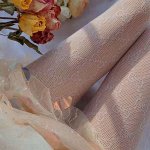 Колготки женские ажурные, цвет белый