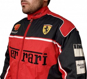 Брендовая мужская куртка Ferrari – универсальный экип: и днем не жарко, и вечером не продувается №507