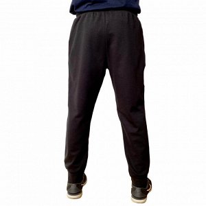 Трикотажные мужские штаны на резинке – цвет и фасон, который проще всего комбинировать с любой неформальной одеждой №612