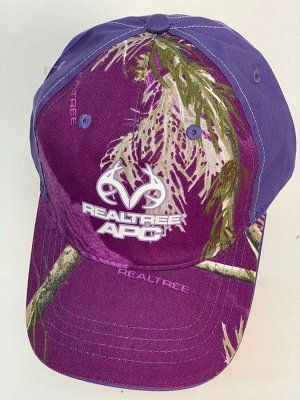 Бейсболка Бейсболка Realtree APC фиолетовый камуфляж с сиреневым тылом  №5860