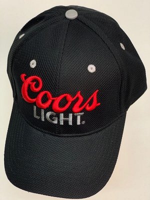 Бейсболка Бейсболка Coors Light черного цвета  №5427