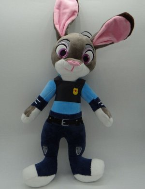 Мягкая игрушка Зайка полицейский-40 см.