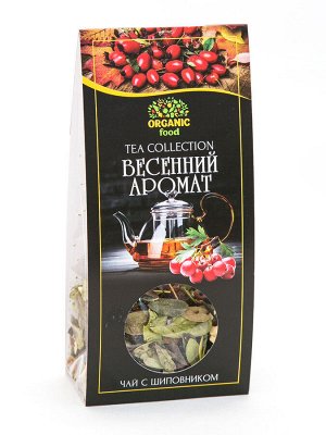 ORGANIC FOOD / "Чай Весенний аромат" с шиповником.70 гр