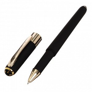 Ручка шариковая BrunoVisconti. Monaco, узел 0.5 мм, стержень синий, корпус чёрный