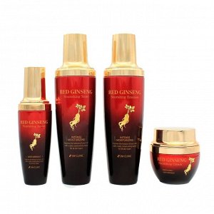Подарочный набор для ухода за кожей с экстрактом красного женьшеня	3W Clinic Red Ginseng Nourishing Skin Care Set