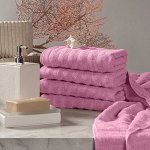 Полотенце Торлей цвет розовый (50х80 см - 4 шт)