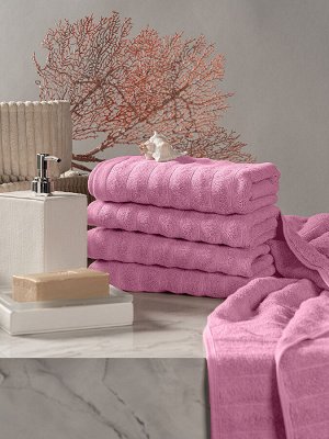 ESTIA Полотенце Торлей цвет розовый (50х80 см - 4 шт)