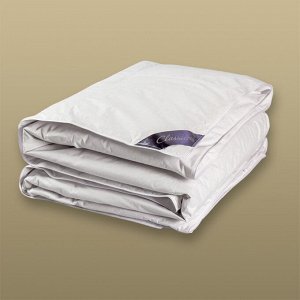 Одеяло теплое Шале, 100% гусиный пух, цвет: белый. Производитель: СLАSSIС ВY Т