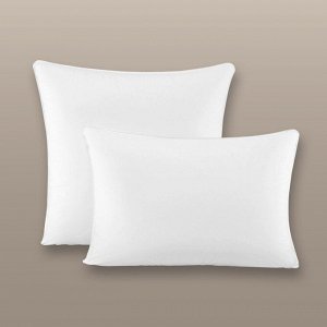 Подушка средняя Аоста цвет белый (70х70)