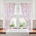 Классические шторы Черри цвет: фиолетовый (150х180 см - 2 шт)
