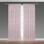 Классические шторы Россини цвет розовый (200х270 см - 1 шт)