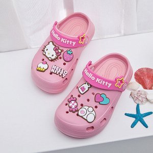 Кроксы - Обувь пляжная детская "Hello Kitty"