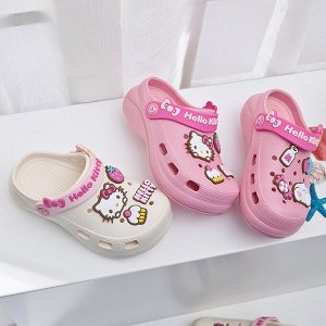 Кроксы - Обувь пляжная детская "Hello Kitty"