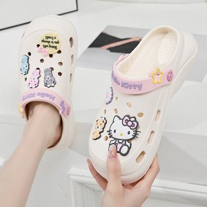 Кроксы - Обувь уличная детская "Hello Kitty"