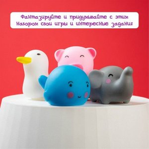 Игра для развития моторики и мышления «Тактильное лото», 9 фигурок