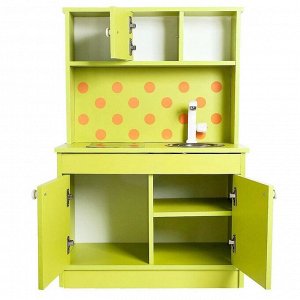 Игровая мебель «Кухонный гарнитур: Тигрёнок», цвет зелёный