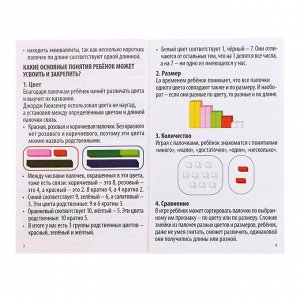 Счётные палочки по методике Кюизенера , 32 шт.