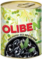 «OLIBEN», маслины без косточки, 270г
