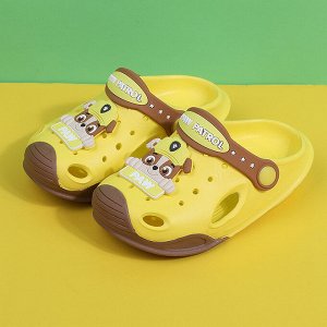 Сабо - Обувь летняя детская "Щенячий патруль" (желтый)