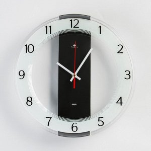 Часы настенные, серия: "Интерьер", плавный ход, d=34 см