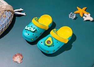 Сабо - Обувь пляжная детская Авокадо • Avocado