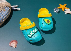 Сабо - Обувь пляжная детская Авокадо • Avocado