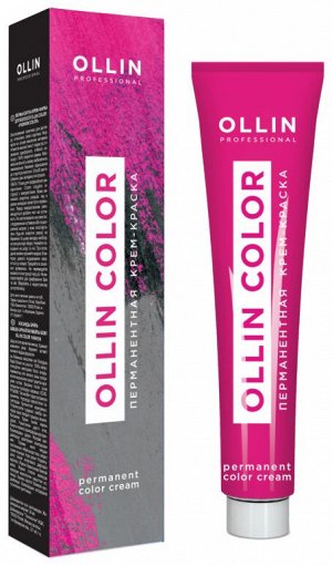 OLLIN CОLOR Перманентная крем-краска для волос CОLOR 7.46 РУСЫЙ КРАСНЫЙ МЕДНЫЙ 60 мл