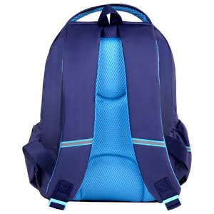 Рюкзак ЮНЛАНДИЯ MILD, 2 отделения, эрго-спинка, "Adventure trails", 36х28х18 см, 270680