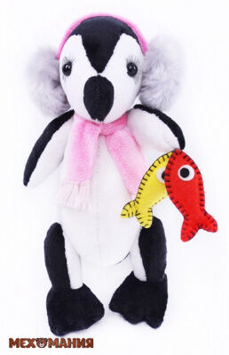 Набор для изготовления игрушки из меха "МЕХОМАНИЯ" Пингвин-рыболов