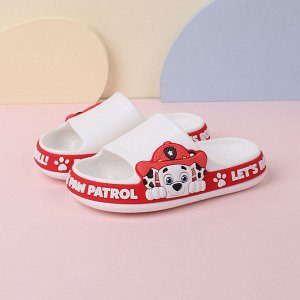 Paw Patrol Шлепанцы детские пляжные, для бассейна &quot;Щенячий патруль&quot; White