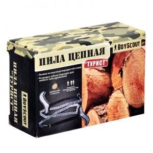 Пила Турист цепная 70*120см в Чехле BOYSCOUT 61438
