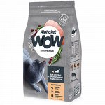 AlphaPet WOW д/кош кастр/стерил Цыпленок 1,5кг (1/6)