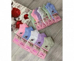 Носки детские 12 пар разного цвета