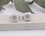 Серьги с керамикой