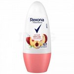 REXONA део-ролик женский Персик и Лемонграсс 50 мл