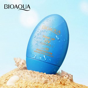 BIOAQUA Крем солнцезащитный для лица и тела ,осветляющий, SPF 35+, РА+, 30г