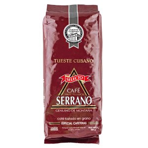 Кофе SERRANO SELECTO 500 г зерно 1 уп.х 16 шт.
