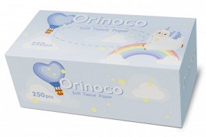 Салфетки бумажные Orinoco 2-слойные в картонной коробке (арт.2), 250шт