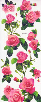 Наклейки Mr.Painter Переводные для керамики Розовые розы