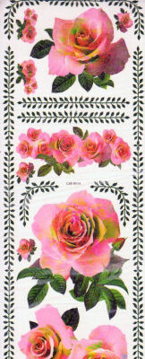Наклейки Mr.Painter Переводные для керамики Чайные розы