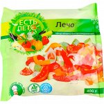 Смесь овощная Лечо б/з &quot;Есть лето&quot; 400г пакет 1/10 АгроХолод