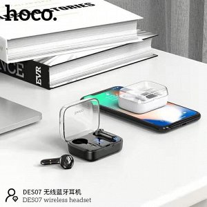 Наушники беспроводные HOCO DES07 Bluetooth, 280 мАч