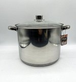 Кастрюля из нержавеющей стали с крышкой FESSLE диаметр 30 см (14,8 л)
