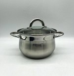 Кастрюля из нержавеющей стали с крышкой FESSLE диаметр 16 см (2.1 л)