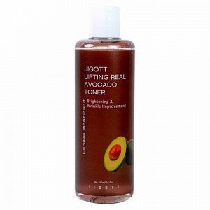 Jigott Антивозрастной тонер с экстрактом авокадо Lifting Real Avocado Toner