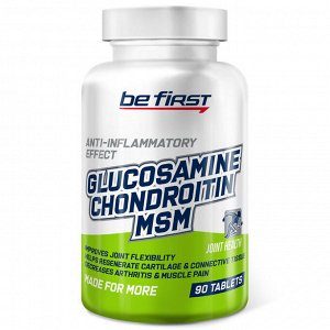 BE FIRST Glucosamine + Chondroitin + Msm 90 таб