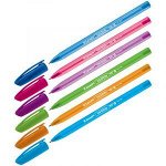Ручка шариковая Luxor InkGlide 100 Icy  цвет синий 0,7мм 16700/50 Tub /50