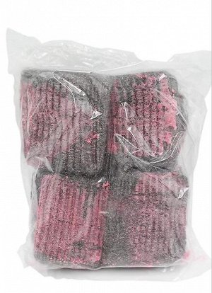 JP/ Okazaki Steel Wool Scourer with Soap Мочалка кухонная "Стальная шерсть", 8шт.